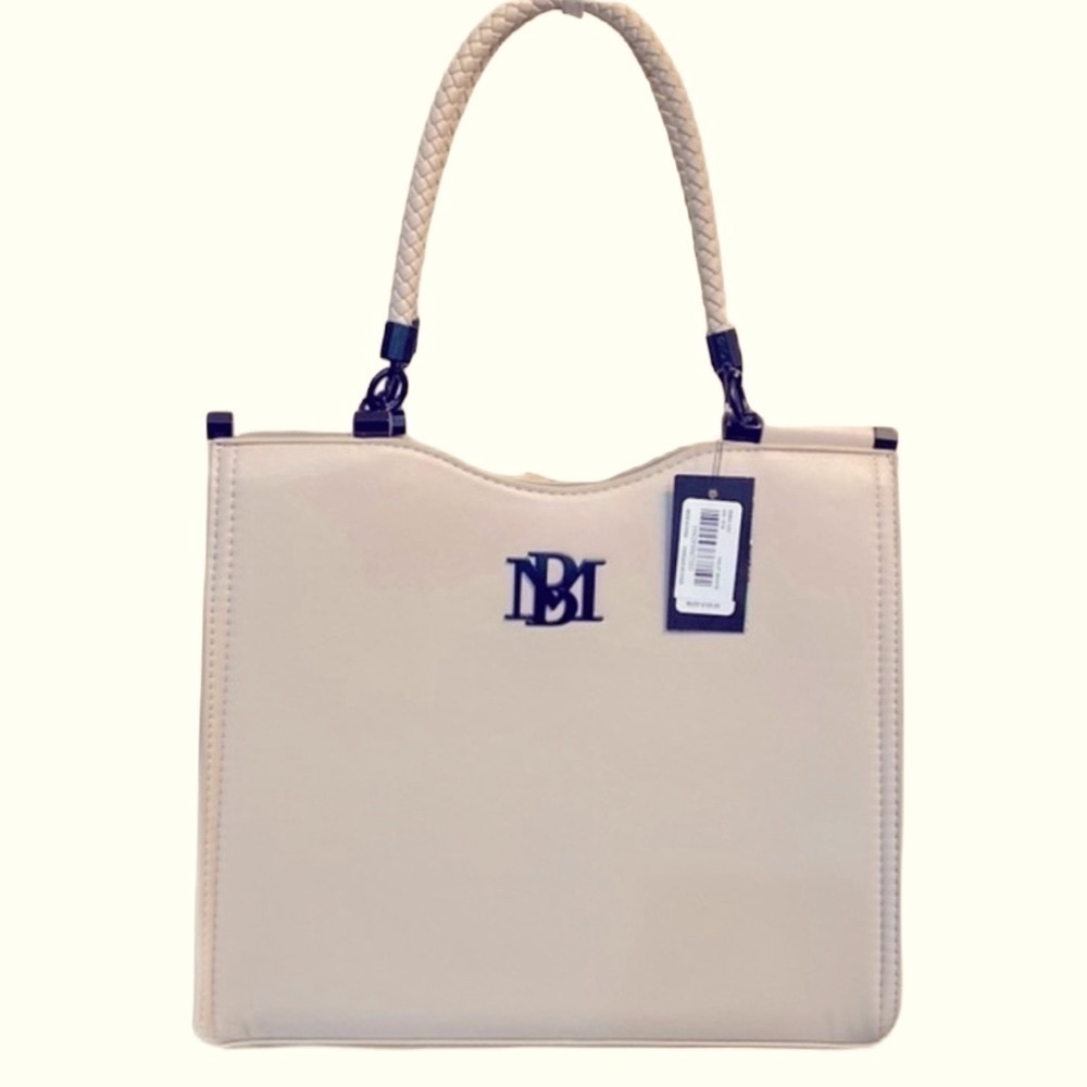 NWT Badgley Mischka Large Satchel Shoulder or Crossbody Bag LOWEST OFFERS SENT - Picture 4 of 16